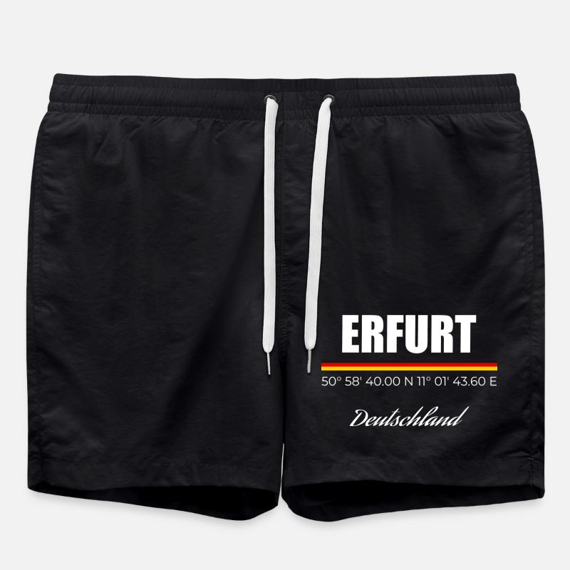 Erfurt - Badeshorts - Schwarz