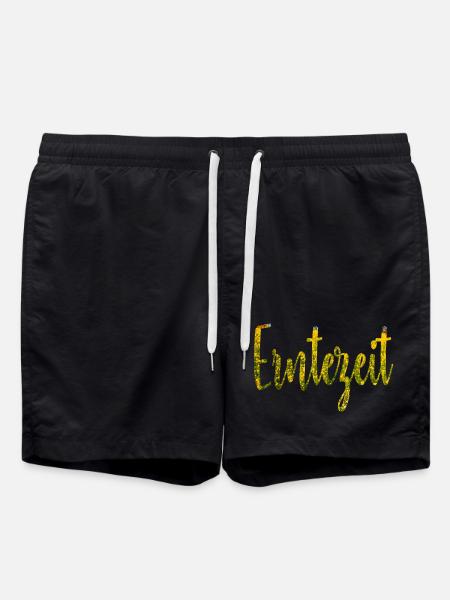 Ernte - Badeshorts - Schwarz