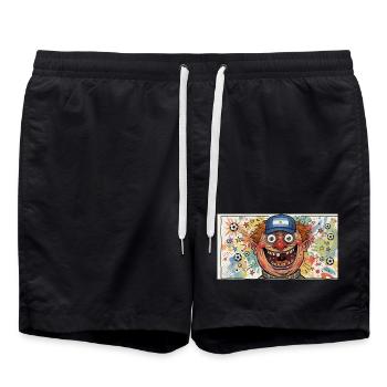 Un fan argentin avec le chaos footballistique - Short de bain - noir - Devant - AI Model Male 185 light (185cm)