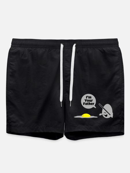 egg vader - Short de bain - noir