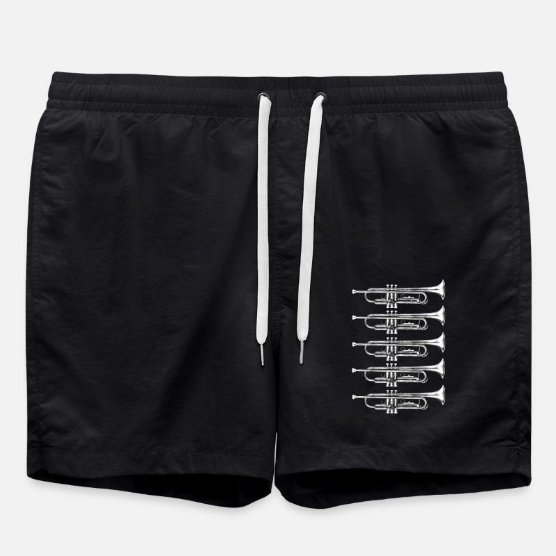 Trompeten - Short de bain - noir