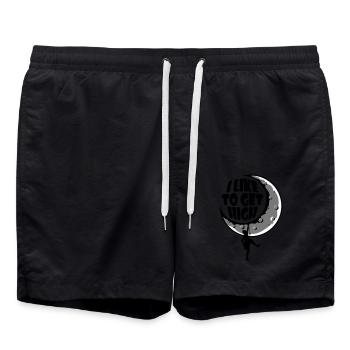 aiment se défoncer - Short de bain - noir - Devant - AI Model Male 185 light (185cm)