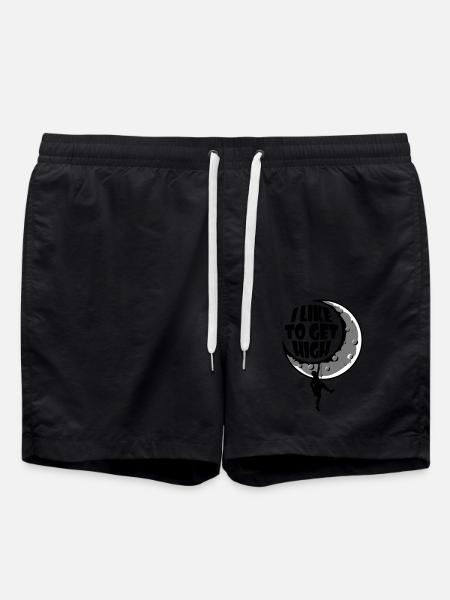 aiment se défoncer - Short de bain - noir