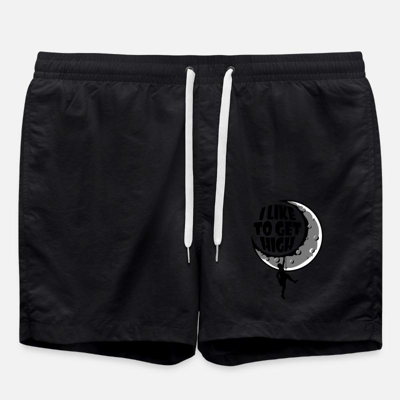 aiment se défoncer - Short de bain - noir