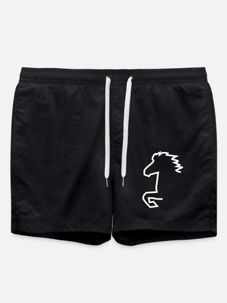 Cheval islandais - Short de bain - noir