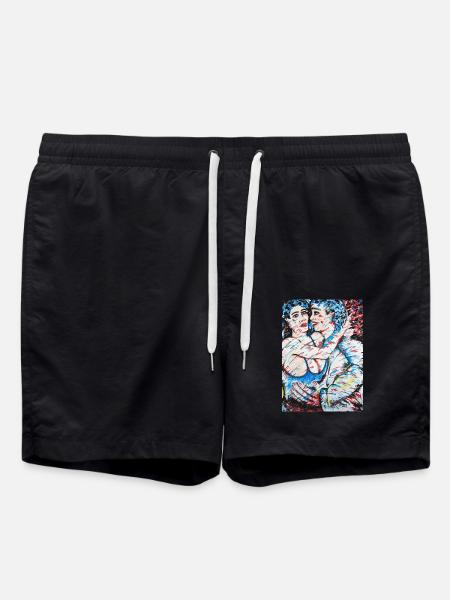 Escort Girl - Short de bain - noir