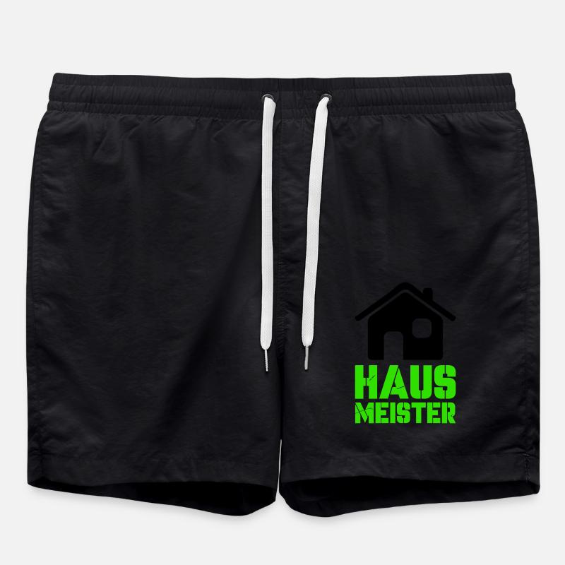 hausmeister 1 - Badeshorts - Schwarz