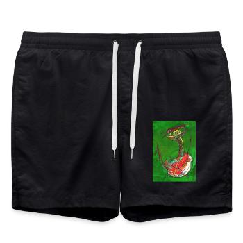 FUNtasie - Badeshorts - Schwarz - Vorne - AI Model Male 185 light (185cm)