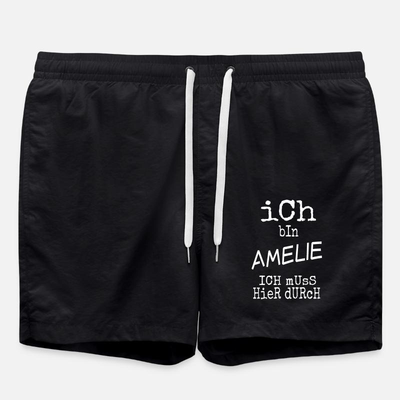 Amelie as Amelie - Swim Trunks - black