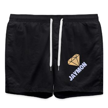 Jaymon - Short de bain - noir - Devant - AI Model Male 185 light (185cm)