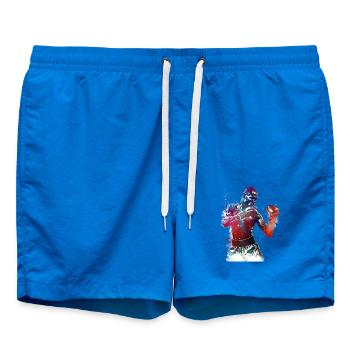 Boxing sport #boxing - Swim Trunks - cobalt blue - Front