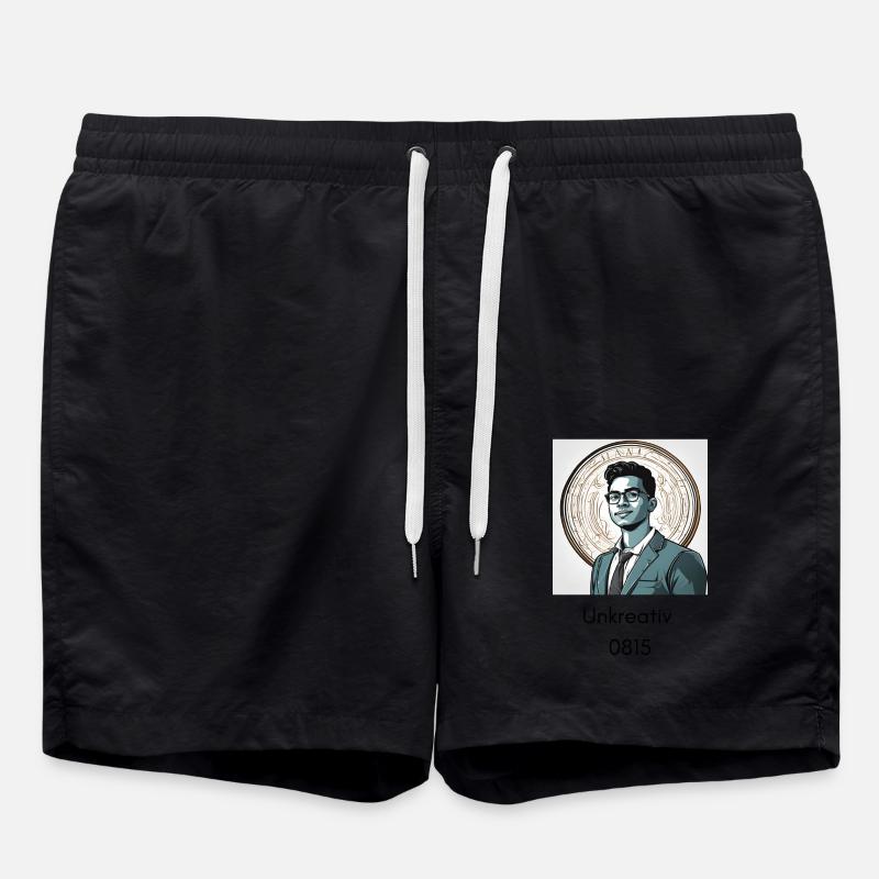 Manque de créativité 2 - Short de bain - noir