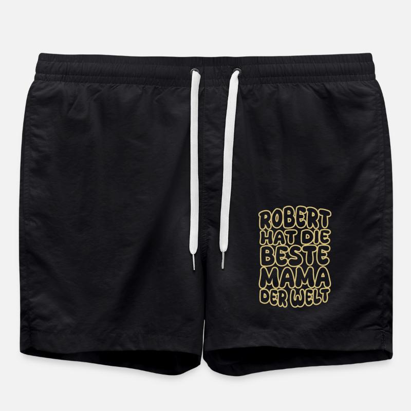 Robert comme un dicton - Short de bain - noir