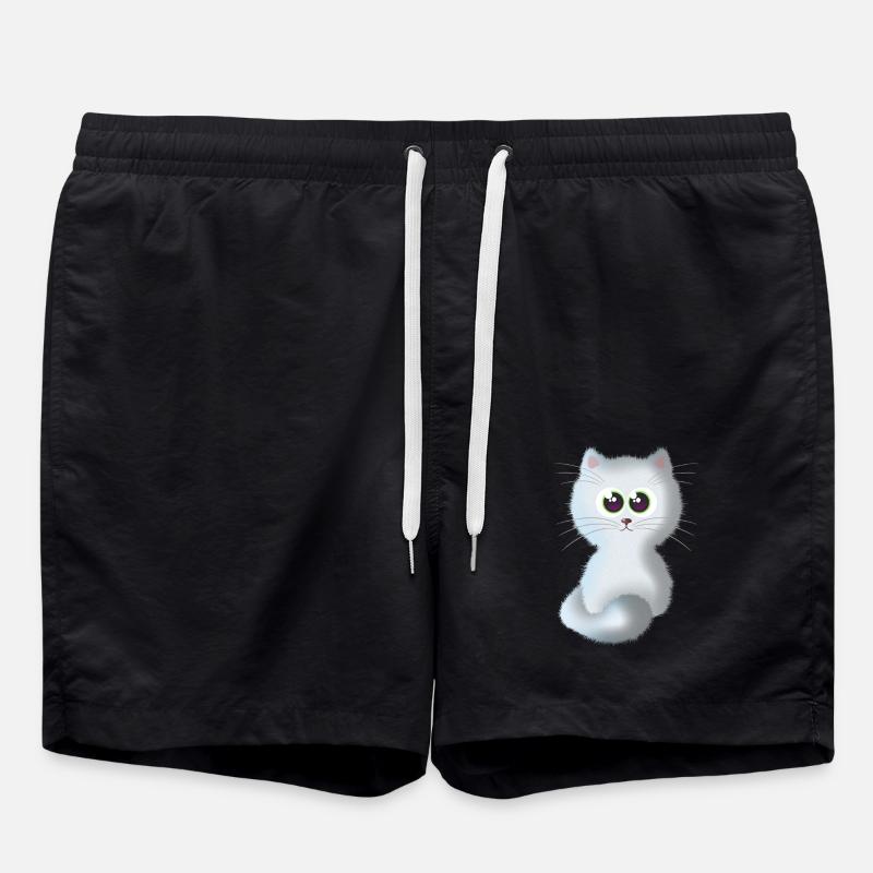 Cat 4 - Swim Trunks - black
