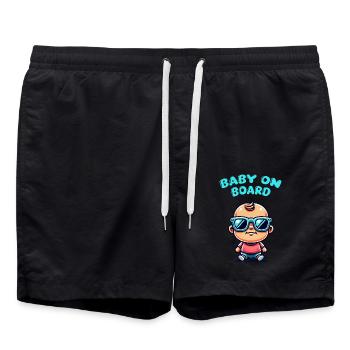 Lunettes de soleil Baby Comic - Short de bain - noir - Devant - AI Model Male 185 light (185cm)