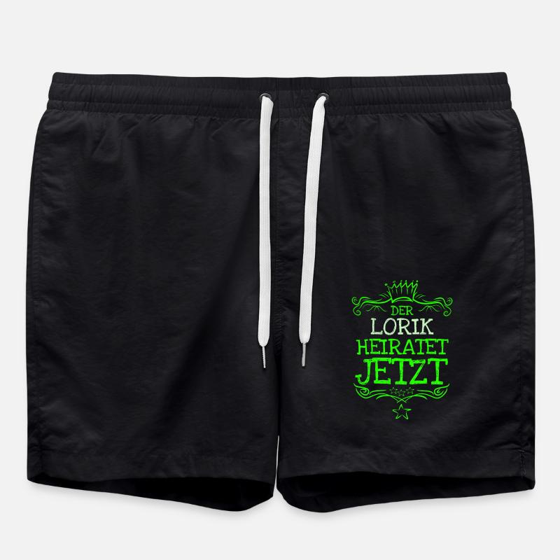 Lorik als Bachelor - Badeshorts - Schwarz