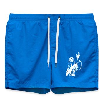 Jésus-Christ Chrétien - Short de bain - cobalt blue - Devant