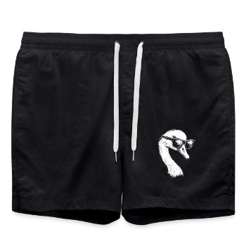 Lunettes de soleil Cool Swan Été - Short de bain - noir - Devant - AI Model Male 185 light (185cm)