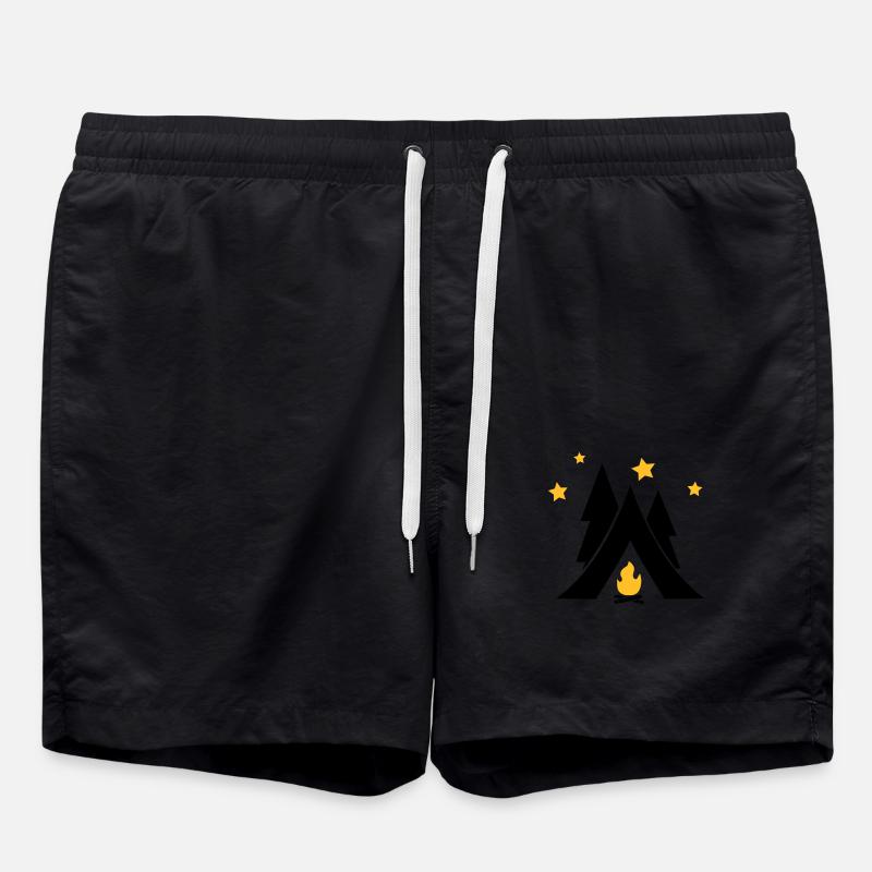 Zelt - Swim Trunks - black