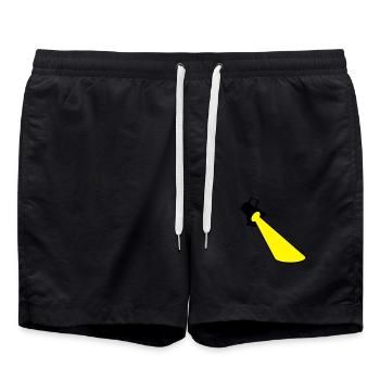 Scheinwerfer Spotlight - Swim Trunks - black - Front - AI Model Male 185 light (185cm)