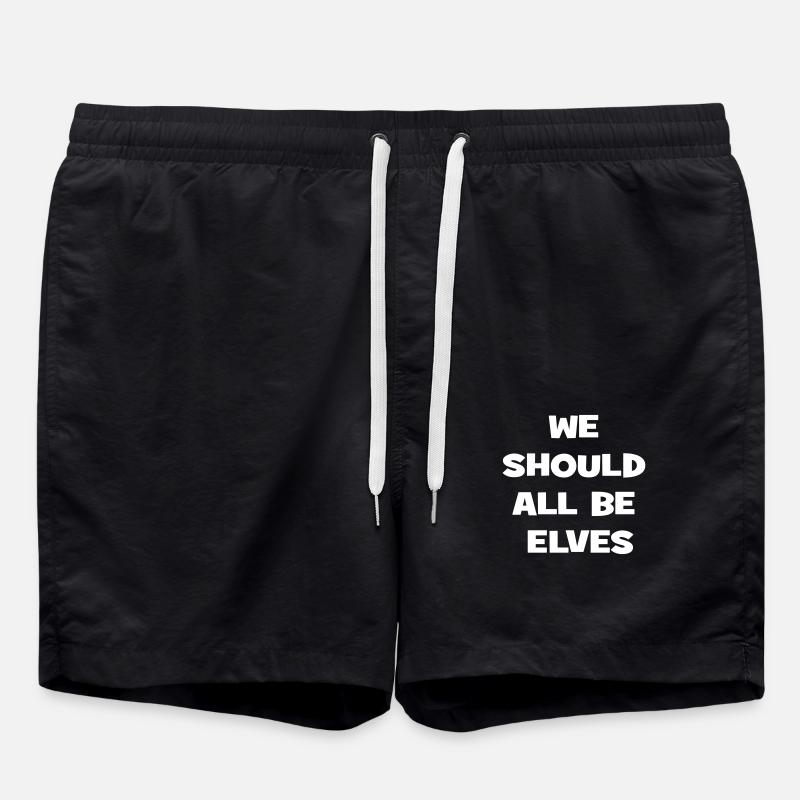 Elf - Badeshorts - Schwarz