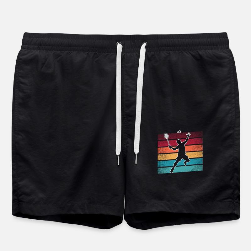 Badminton - Swim Trunks - black