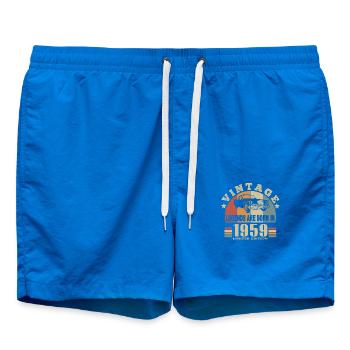 Vintage 1959 Legend Born - Swim Trunks - cobalt blue - Front