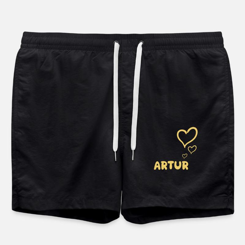 Gift for Artur - Swim Trunks - black