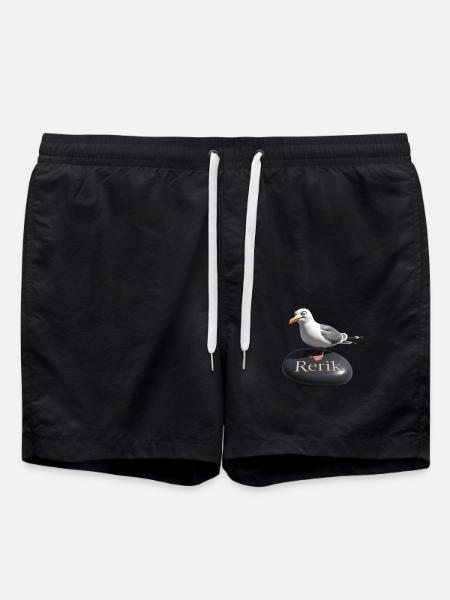 Rerik Ostseebad - Rerik Möwe - Swim Trunks - black