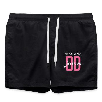 NISAM STALA - Short de bain - noir - Devant - AI Model Male 185 light (185cm)