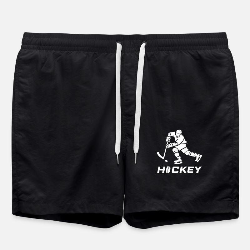 hockey - Short de bain - noir