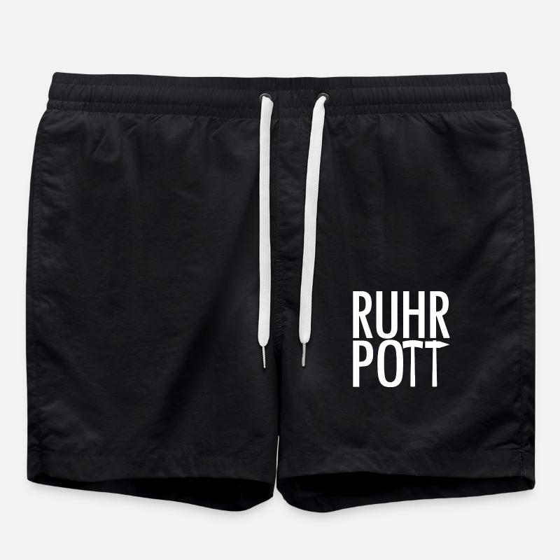 Ruhrpott - Swim Trunks - black