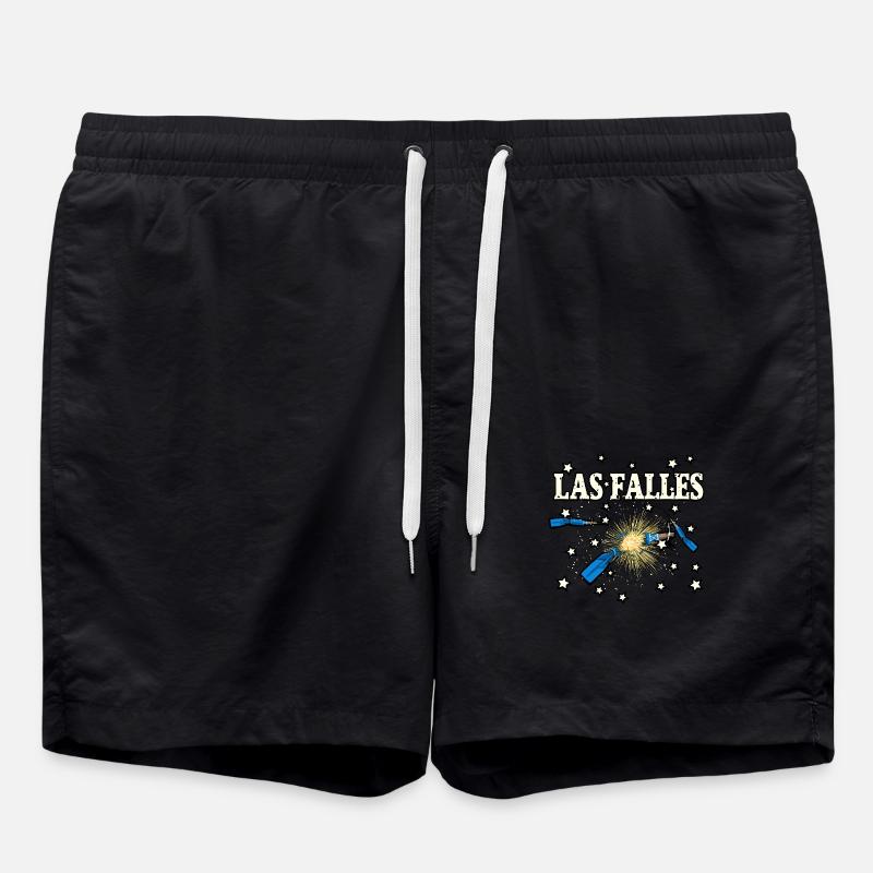 Falles Truenos - Badeshorts - Schwarz