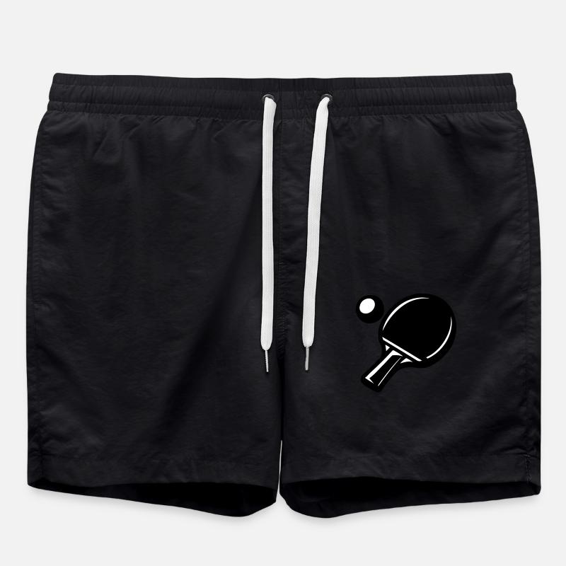 Table tennis icon - Swim Trunks - black