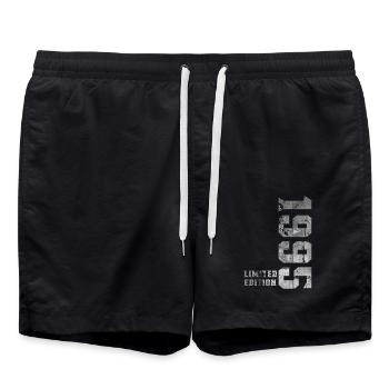 1995 Vintage Limited Edition - Swim Trunks - black - Front - AI Model Male 185 light (185cm)