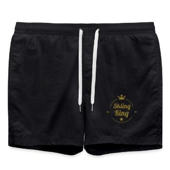 Skiing King - Short de bain - noir - Devant - AI Model Male 185 light (185cm)