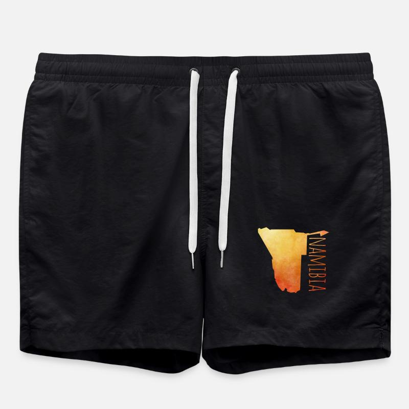 Namibia - Badeshorts - Schwarz