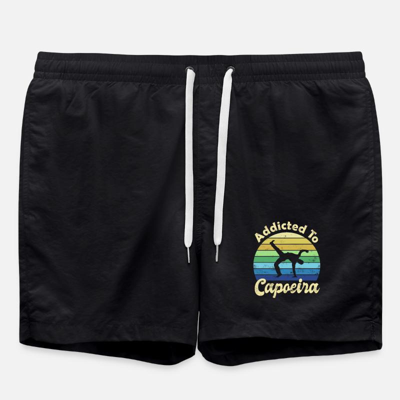 Capoeira - Swim Trunks - black