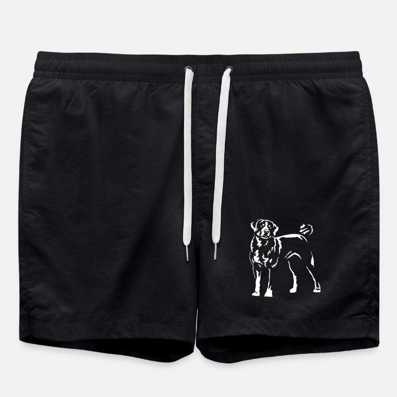 Appenzeller "Black Edition" - Badeshorts - Schwarz