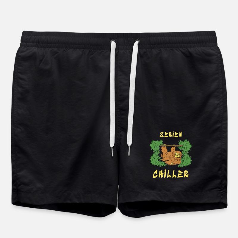 Serien Chiller - Badeshorts - Schwarz