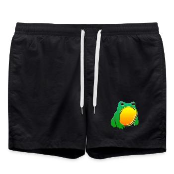 Frog - Swim Trunks - black - Front - AI Model Male 185 light (185cm)