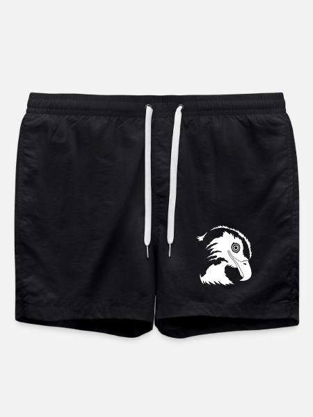 Tête d'aigle - Short de bain - noir