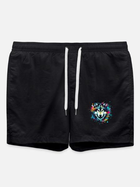 Loup - Short de bain - noir