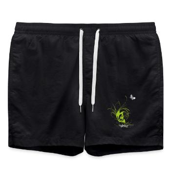 Papillon Papillon Printemps - Short de bain - noir - Devant - AI Model Male 185 light (185cm)