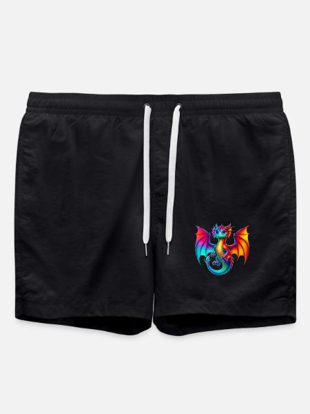 Dragon - Short de bain - noir
