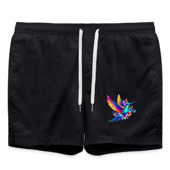 Colibri - Short de bain - noir - Devant - AI Model Male 185 light (185cm)