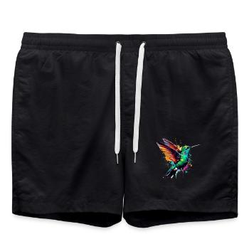 Colibri - Short de bain - noir - Devant - AI Model Male 185 light (185cm)