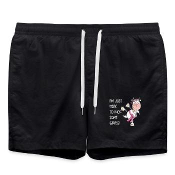 Karaté Goat Arts Martiaux Dicton - Short de bain - noir - Devant - AI Model Male 185 light (185cm)
