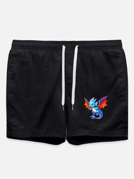 Dragon - Swim Trunks - black