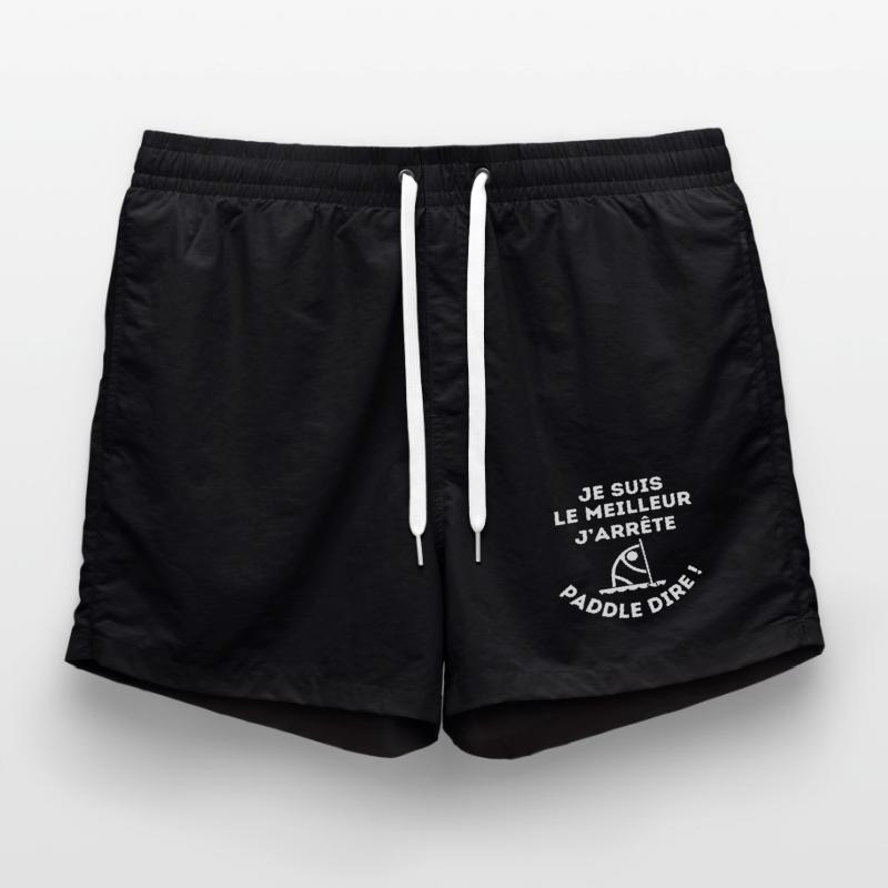 paddle, paddle board, paddle boarding Swim Trunks